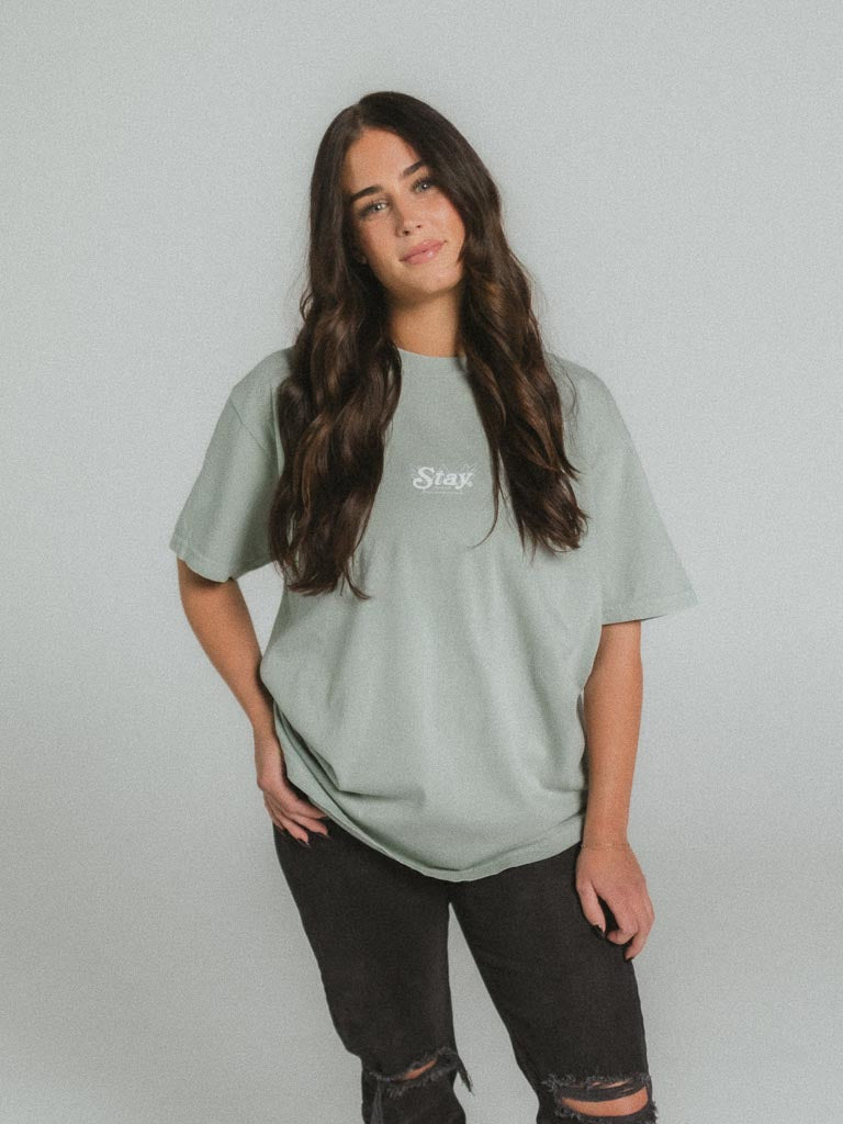 333 Angel Number Tee - Agave