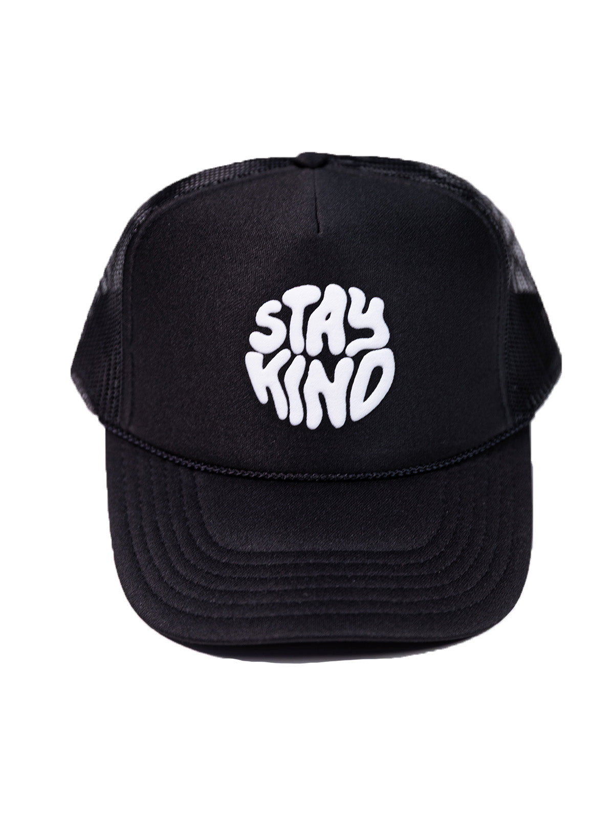 Stay Kind Remix Trucker Hat - Black
