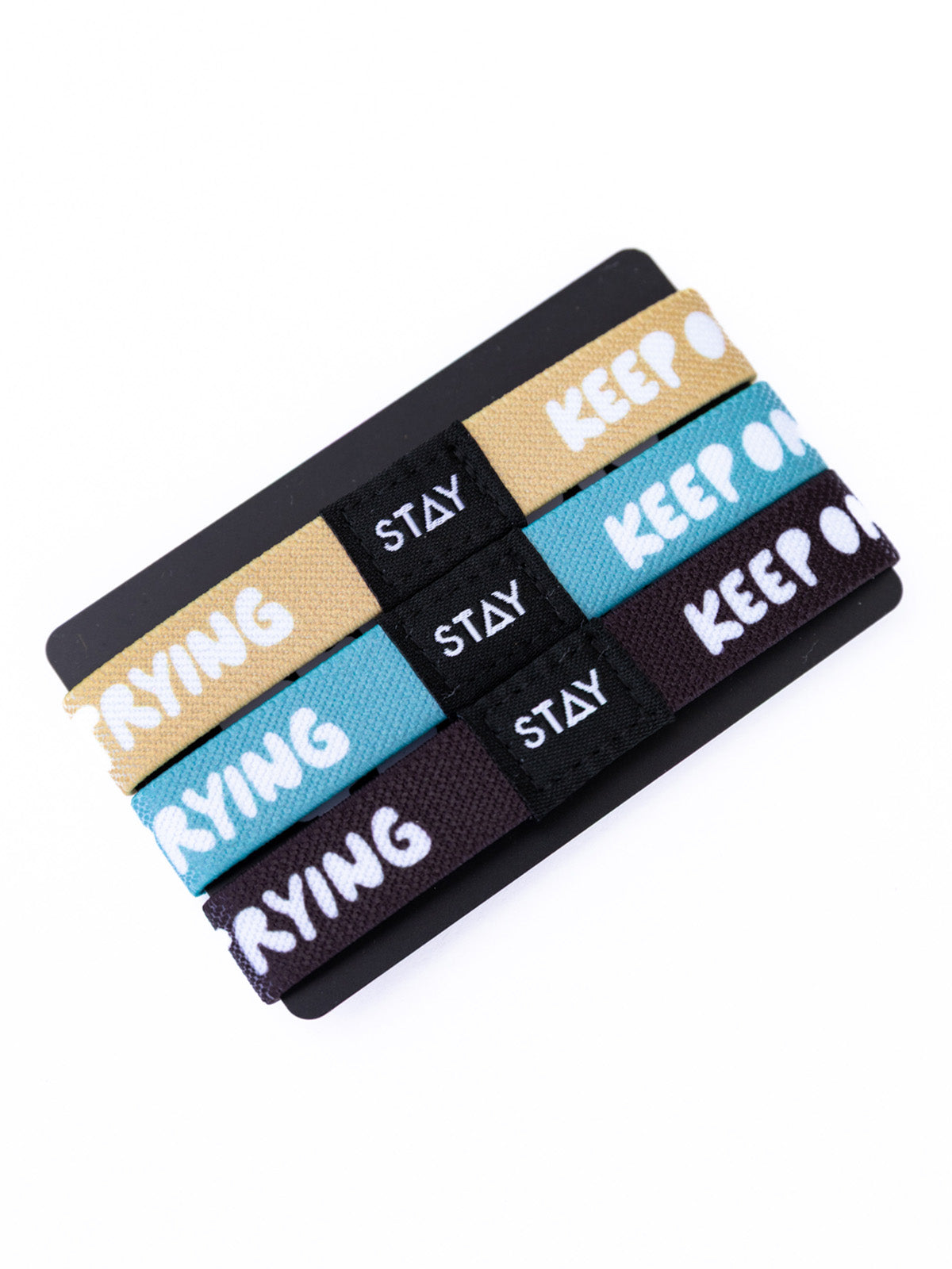Keep On Trying Elastic Bracelet Pack
