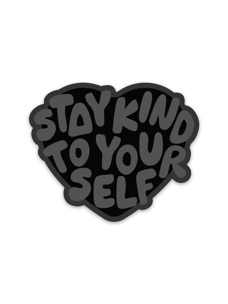 Self Love Sticker - Black