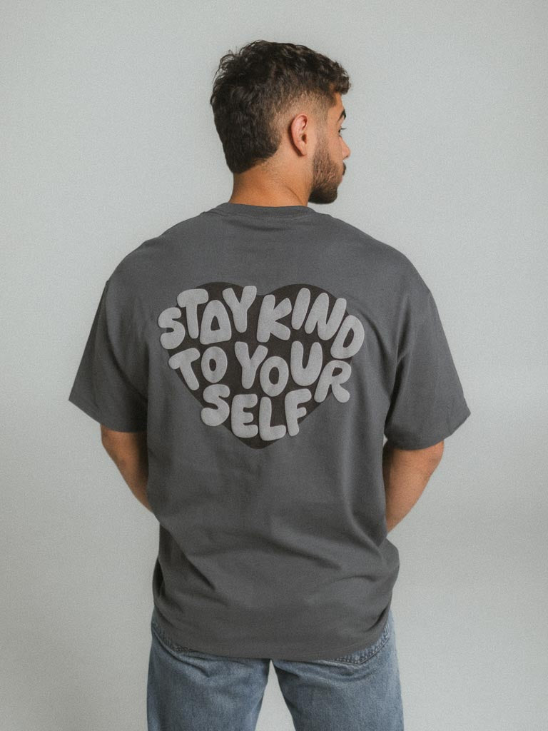 Self Love Tee - Charcoal