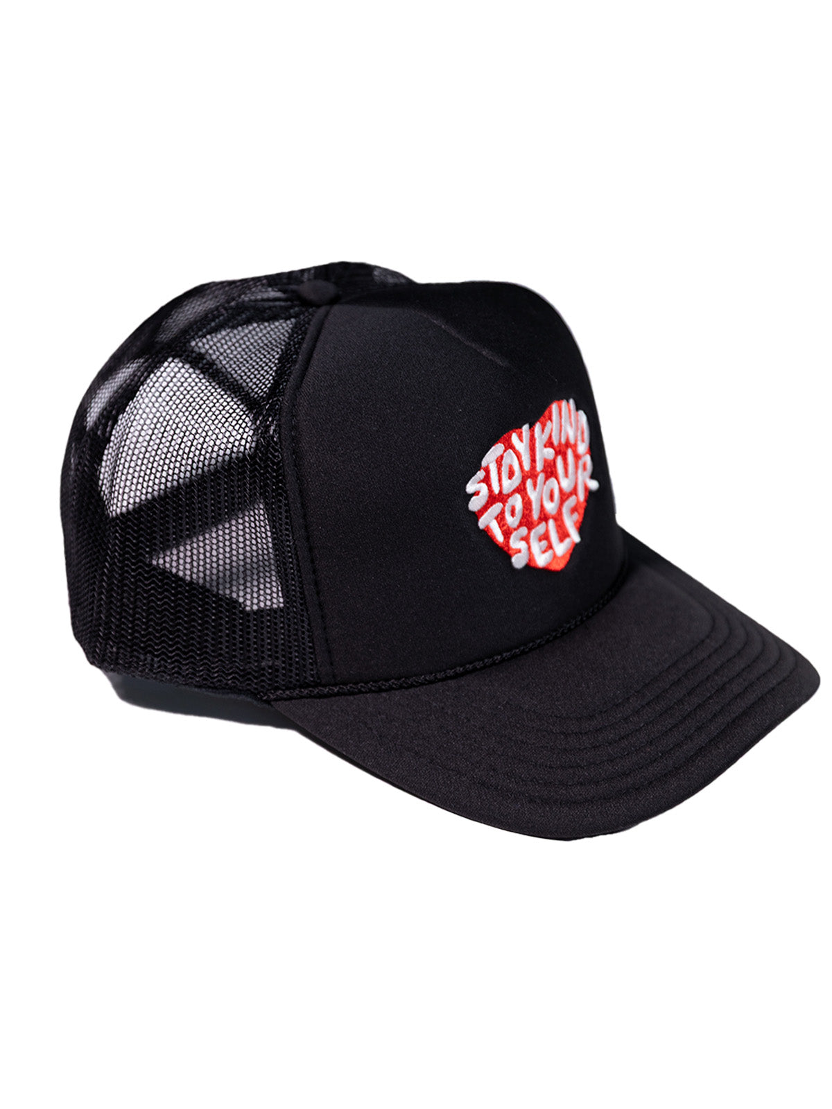 Self Love Trucker Hat - Black
