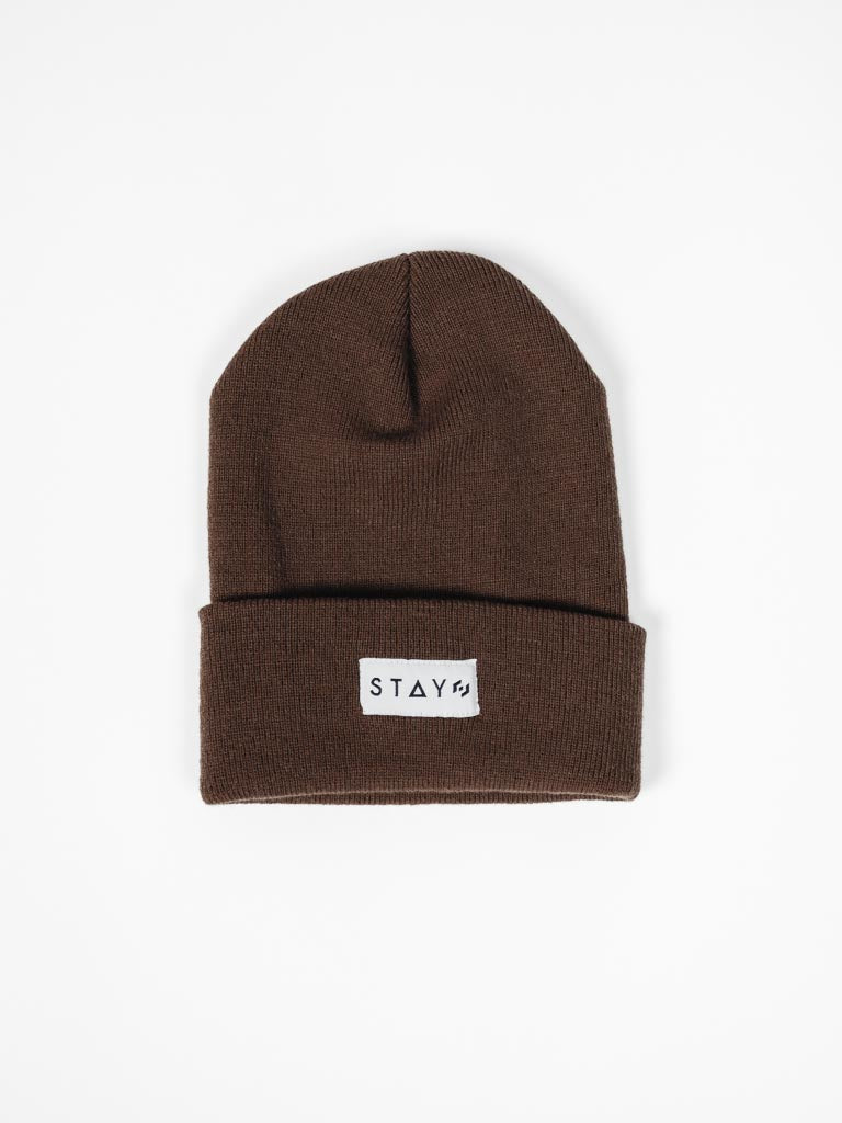 Staple Beanie - Brown