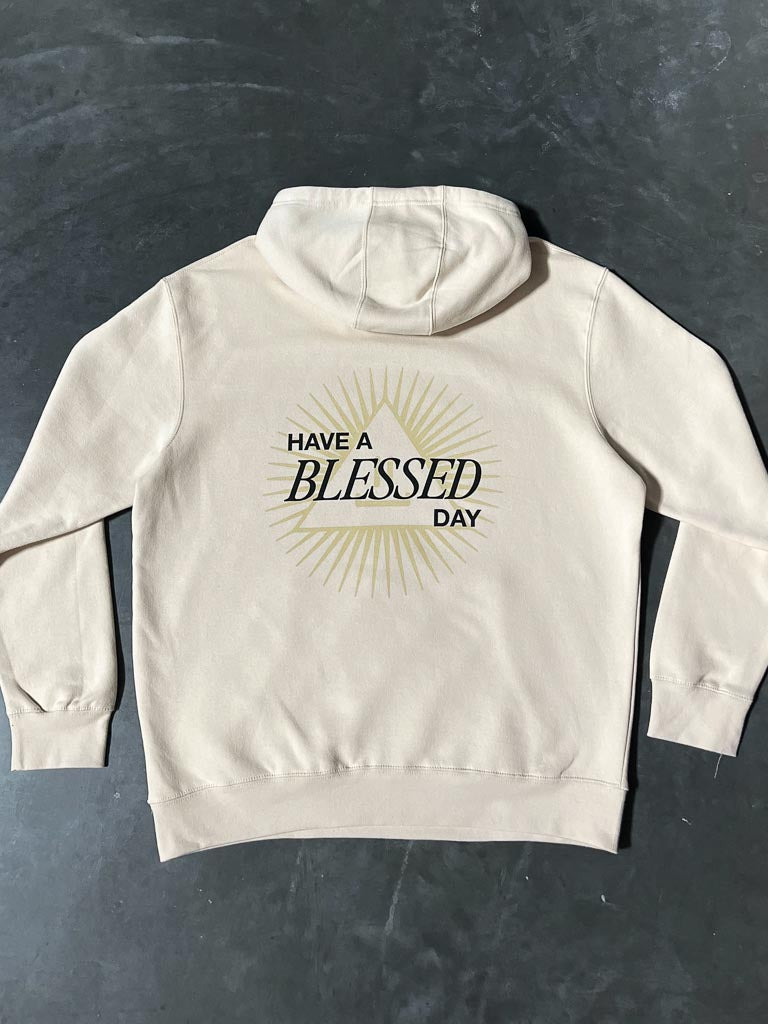 Stay Blessed Hoodie - Ivory