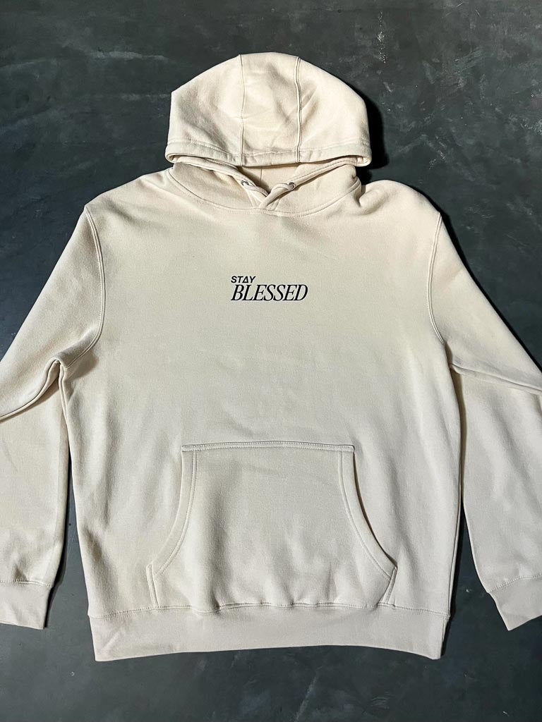 Stay Blessed Hoodie - Ivory