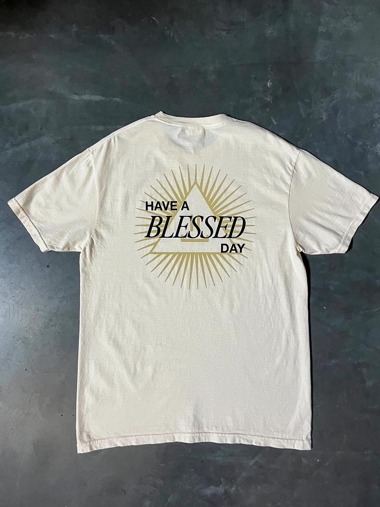 Stay Blessed Tee - Ivory