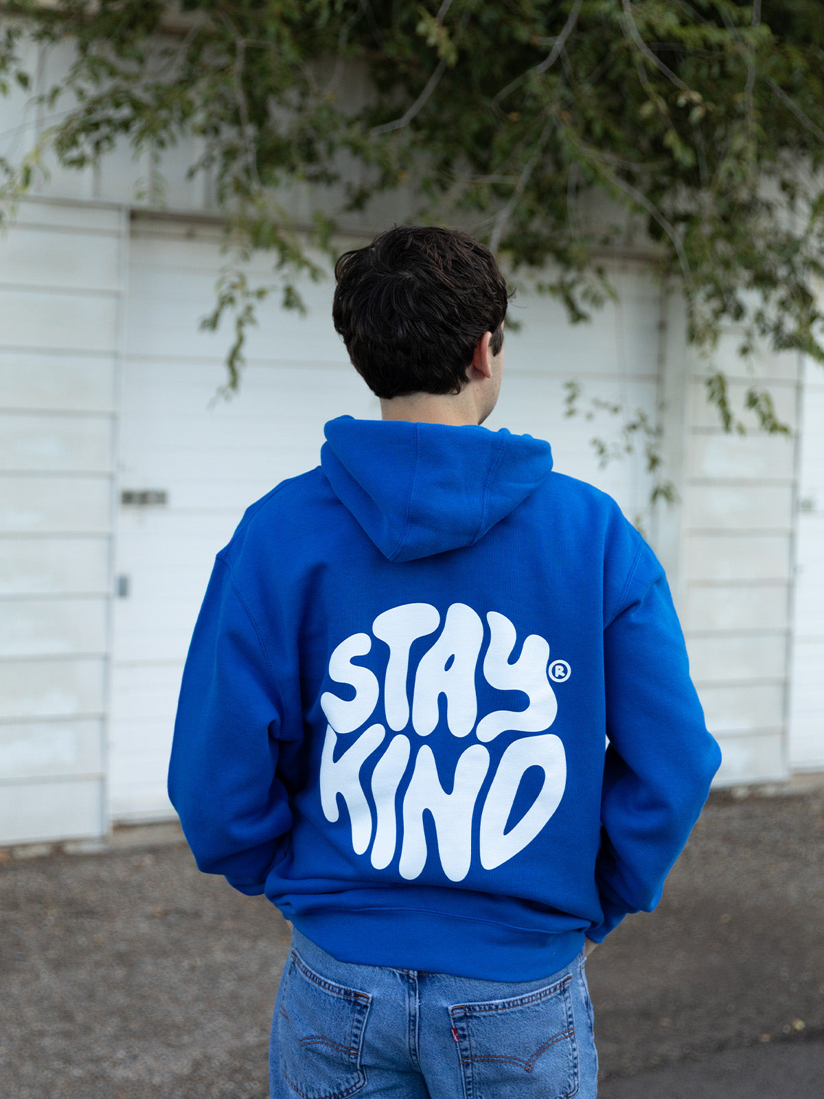 Stay Kind Remix Hoodie - Royal Blue