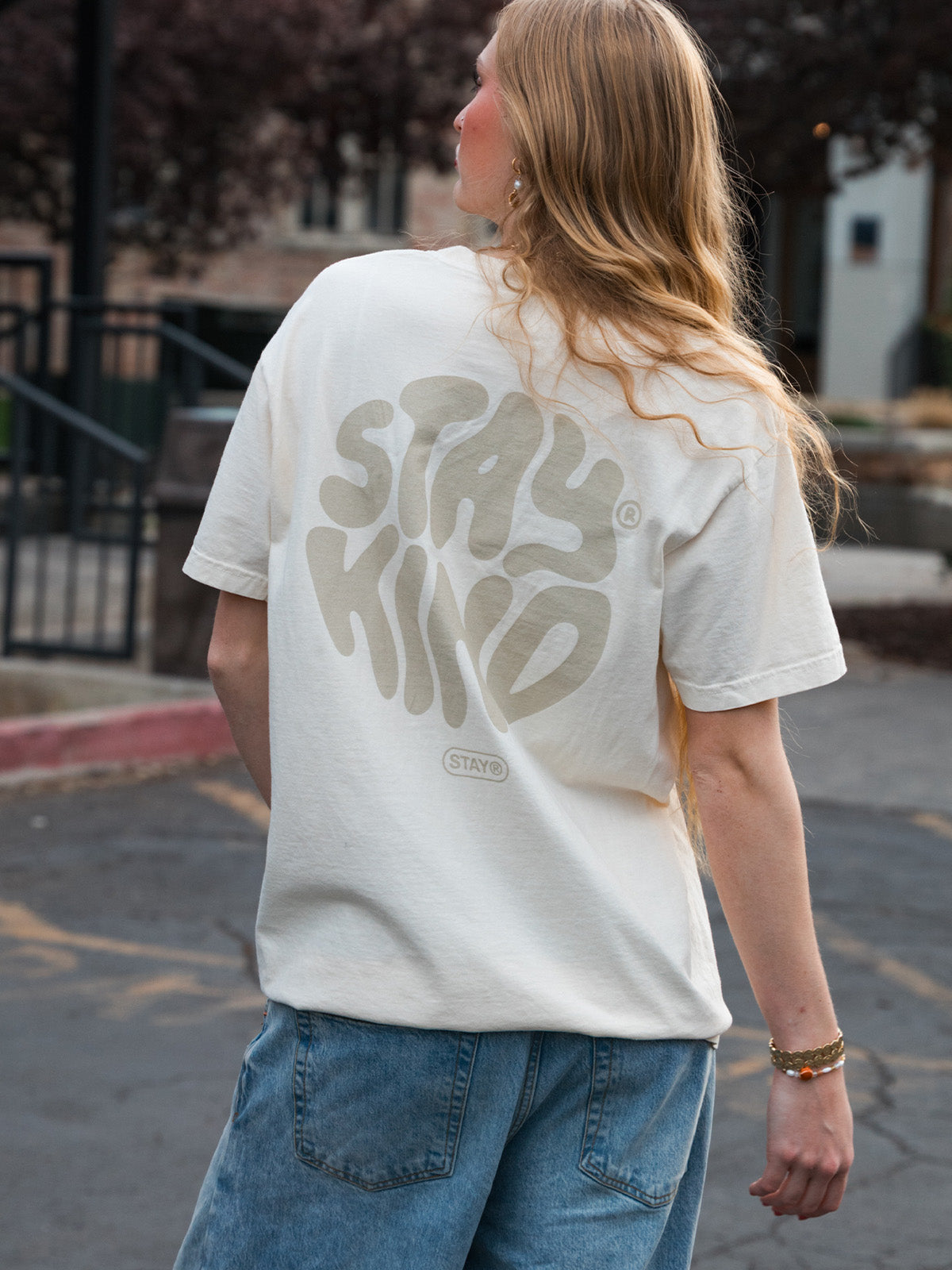 Stay Kind Remix Tee - Ivory