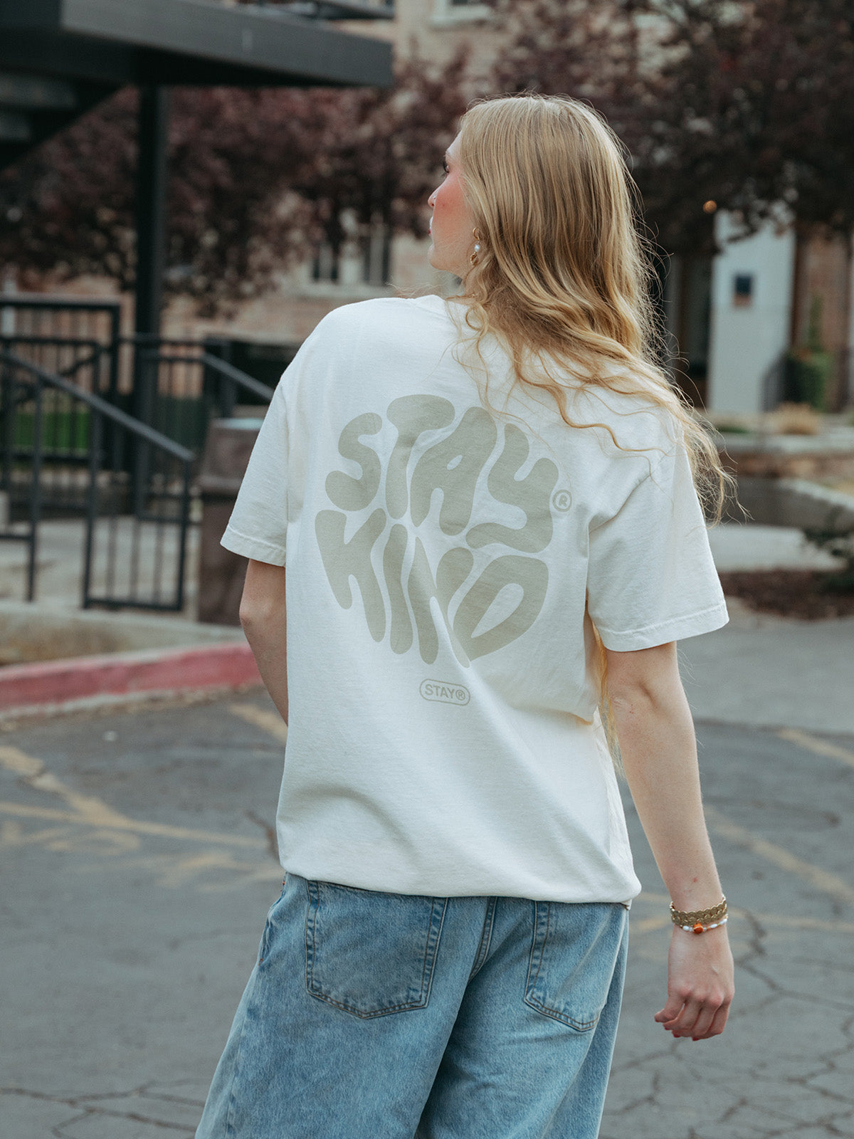 Stay Kind Remix Tee - Ivory