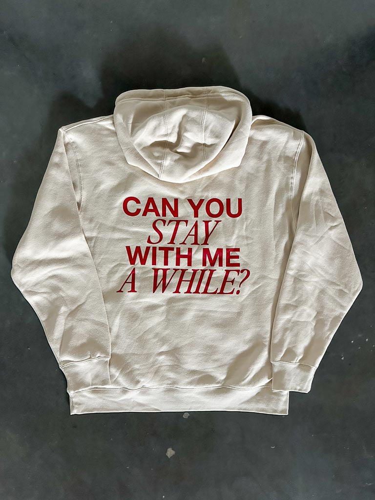 Stay With Me Hoodie - Sandshell