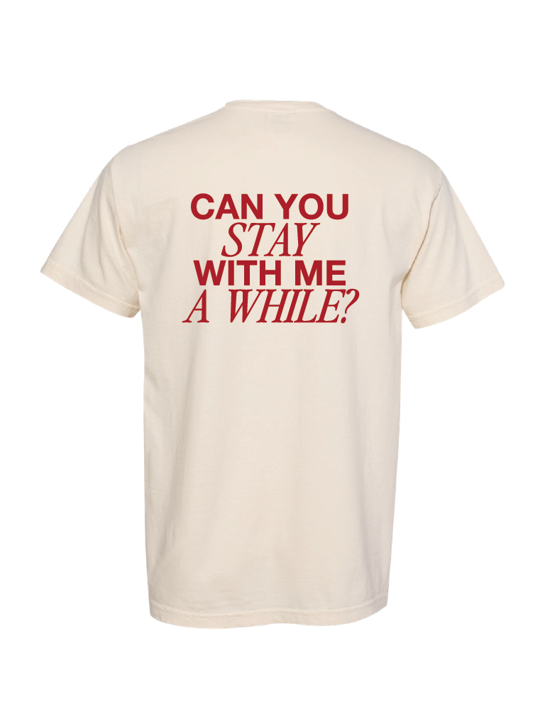 Stay With Me Tee - Ivory