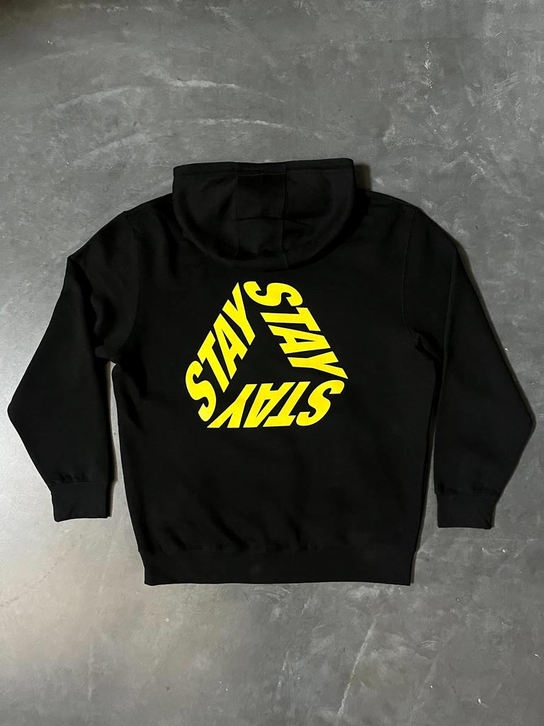 Triple Threat Hoodie - Black