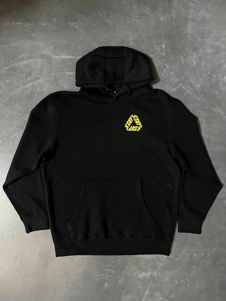 Triple Threat Hoodie - Black