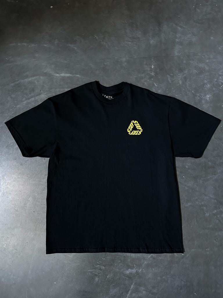 Triple Threat Tee - Black