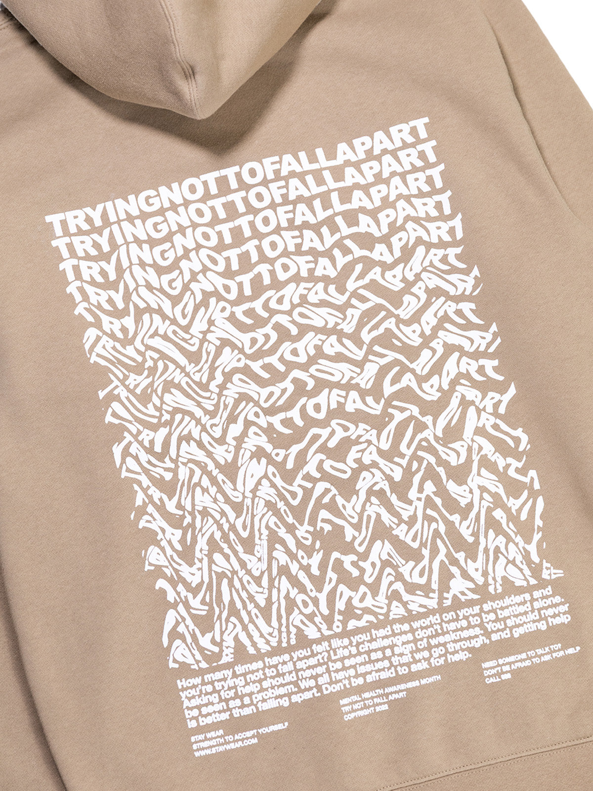 Trying Hoodie - Sand