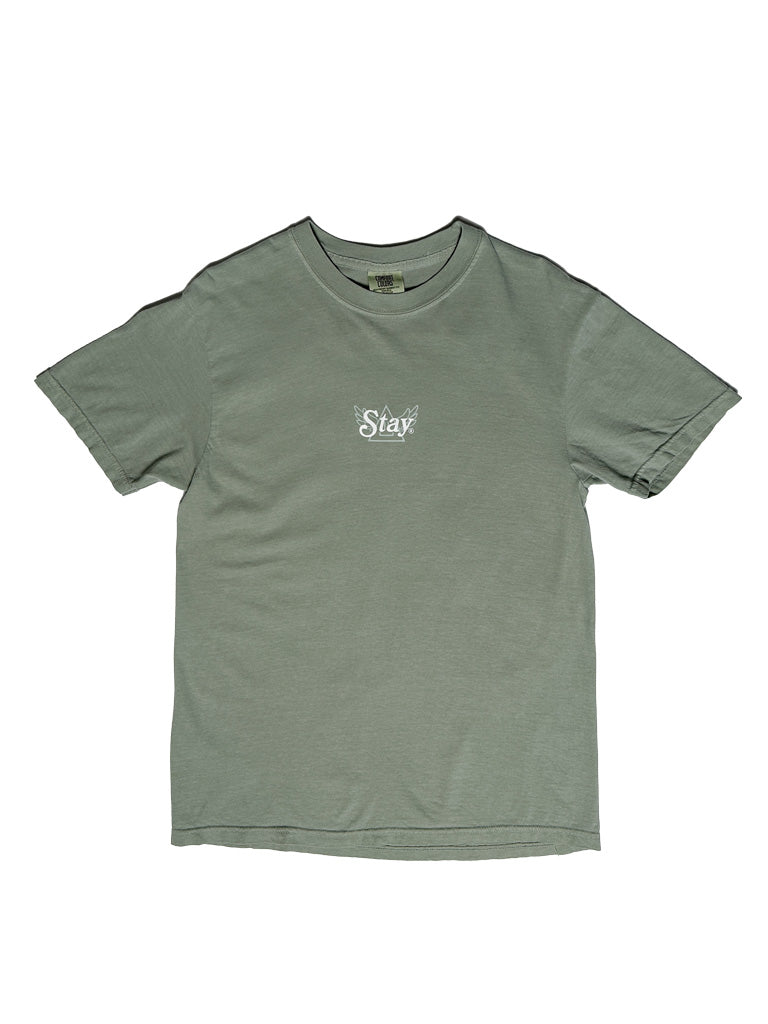 333 Angel Number Tee - Agave