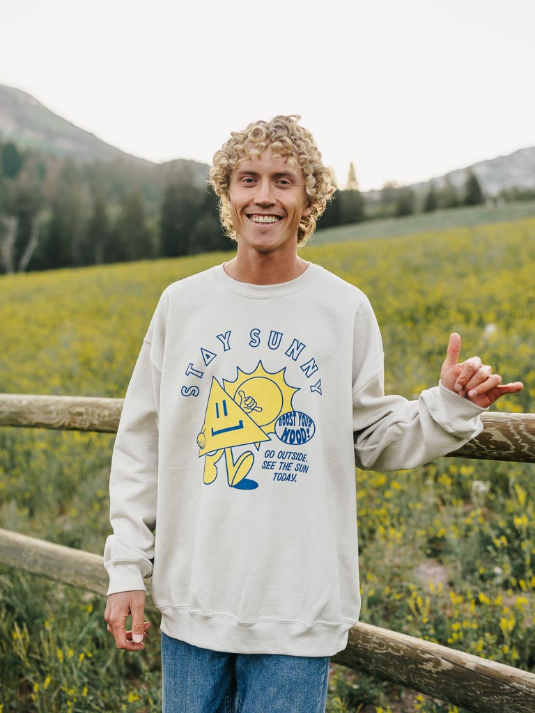 Stay Sunny Sweatshirt - Sand