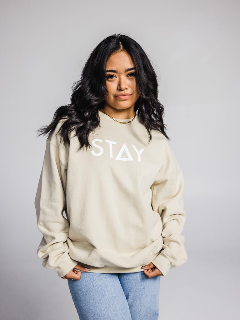 Stay Sweatshirt - Sand