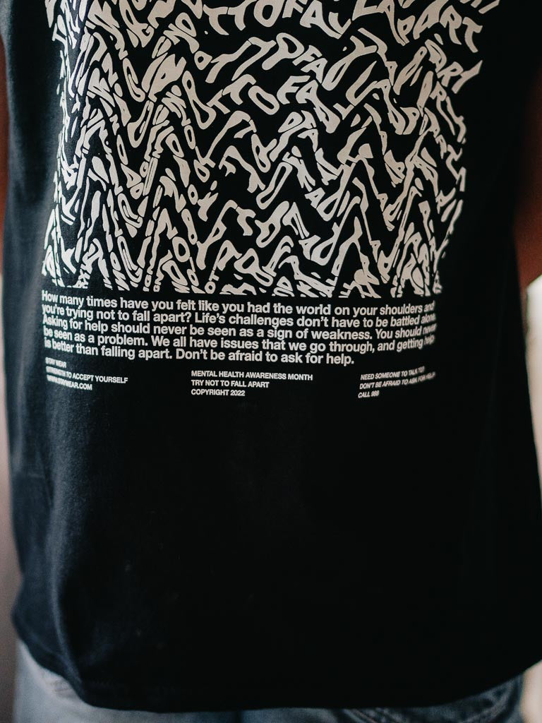 Trying Tee - Black