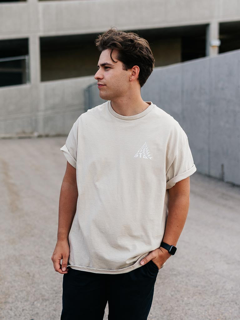 Trying Tee - Sand