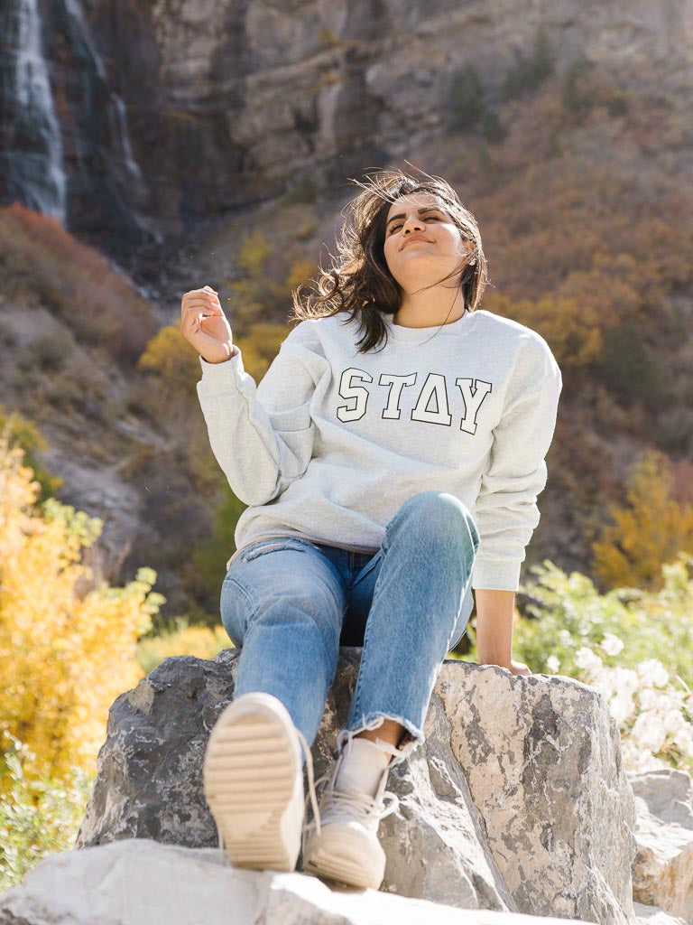 Varsity Sweatshirt - Ash