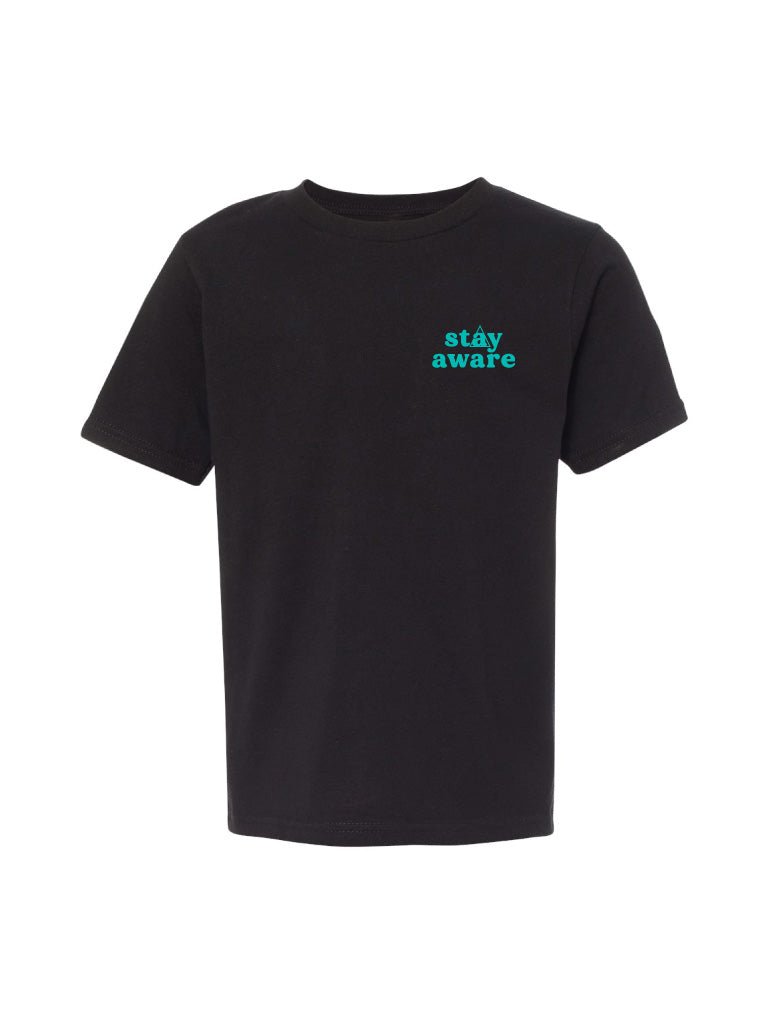 AGT (Anxiety Grounding Technique) Tee - Black - STAY WEAR