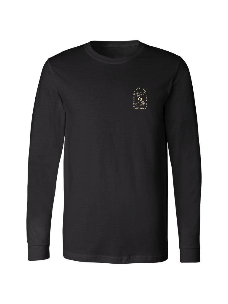 Reach Out Long Sleeve - Black - STAY WEAR
