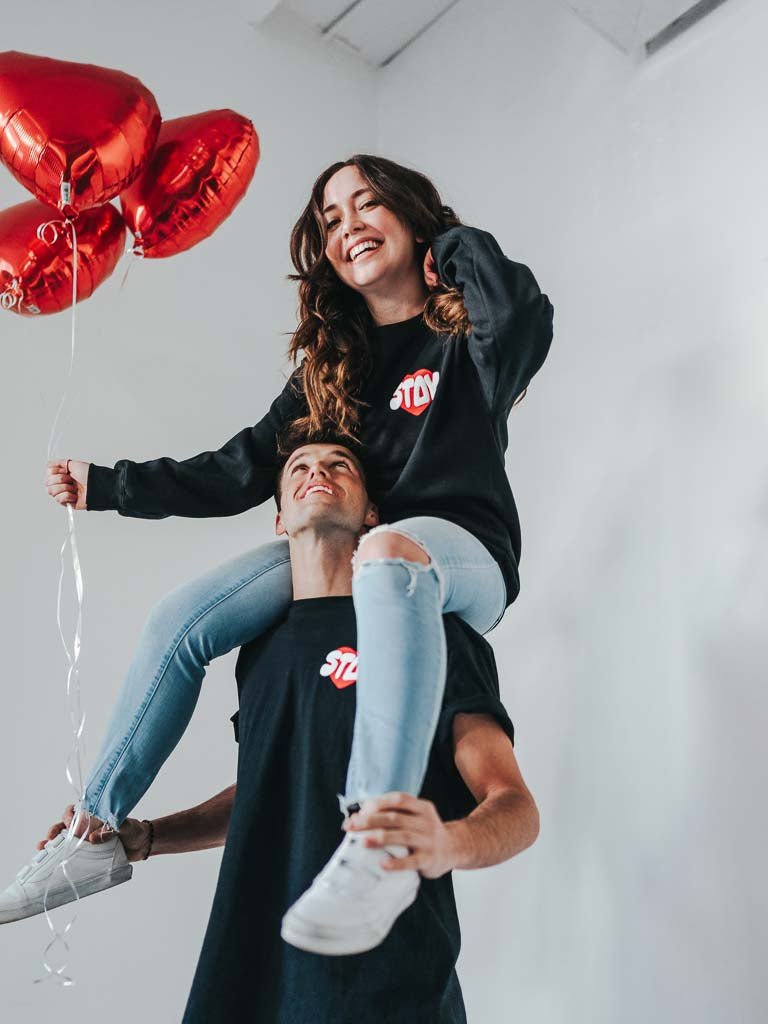 Self Love Sweatshirt - Black - STAY WEAR