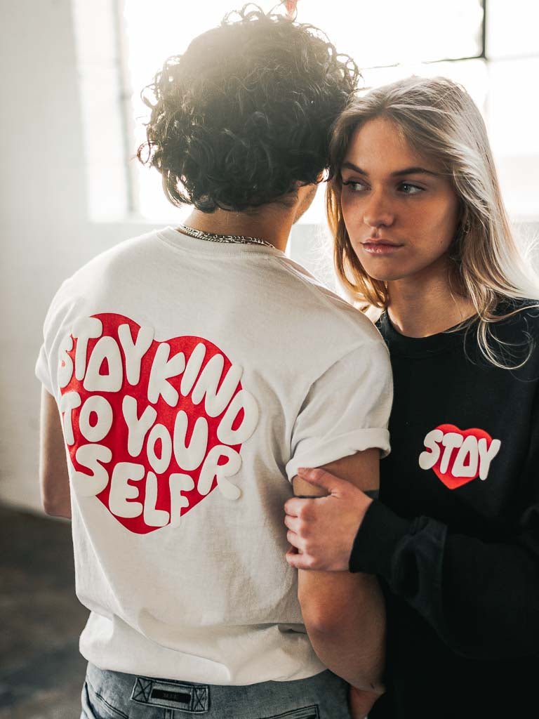 Self Love Tee - White - STAY WEAR