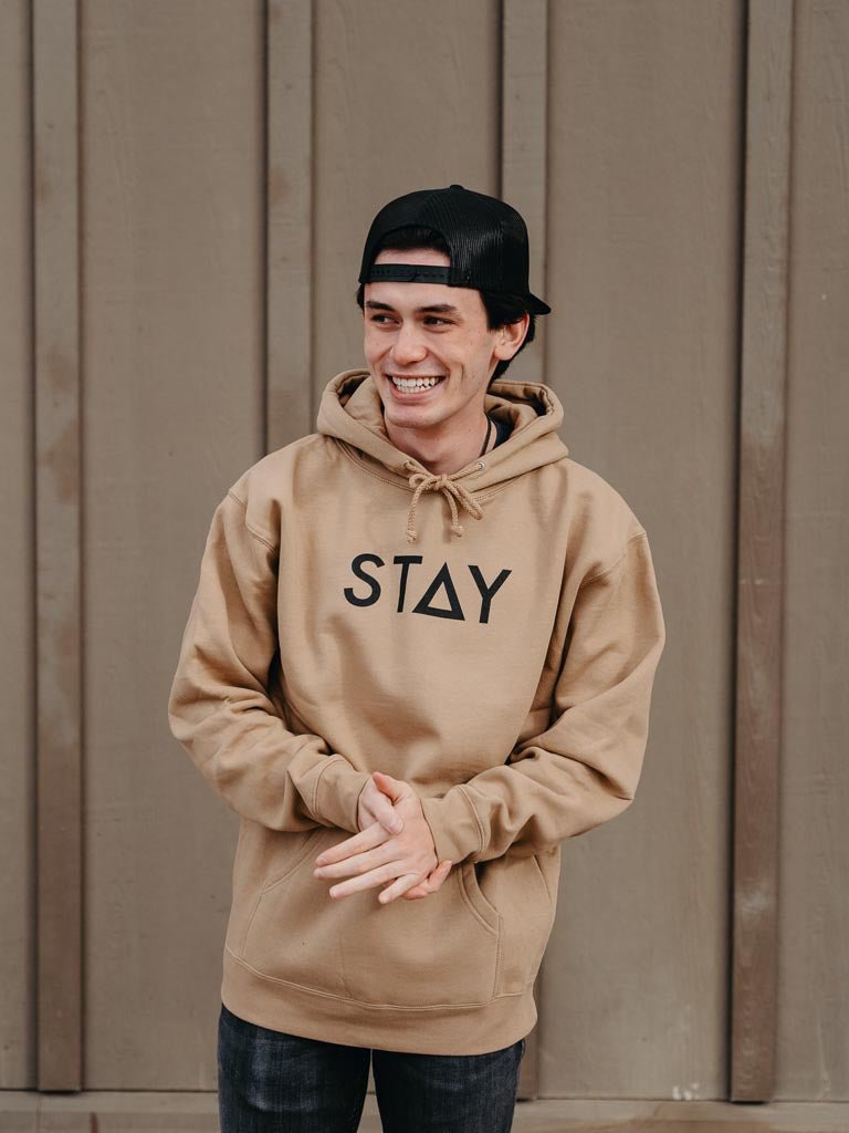 Stay Hoodie - Sandstone - STAY WEAR