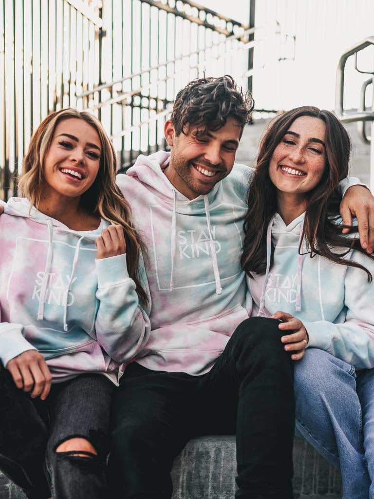 Stay Kind Hoodie - Cotton Candy - STAY WEAR