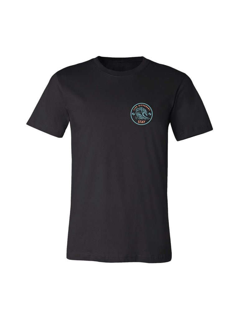 Waves Tee - Black - STAY WEAR