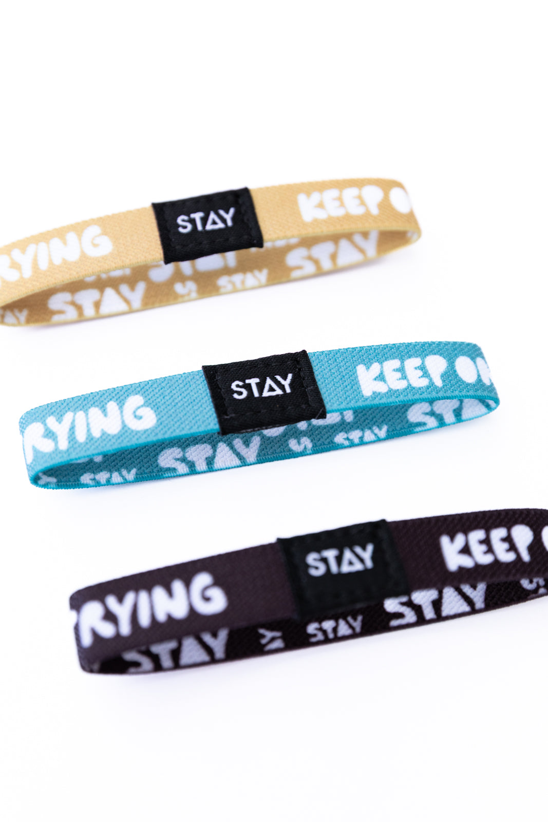 Keep On Trying Elastic Bracelet Pack