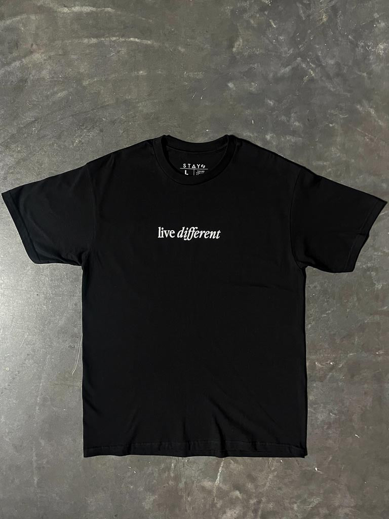 Are You Really Living Tee - Black