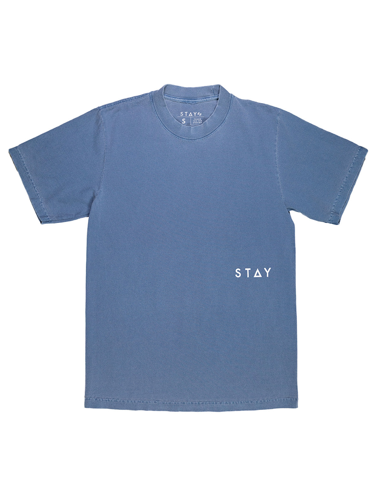 Basics Oversized Tee - Washed Denim