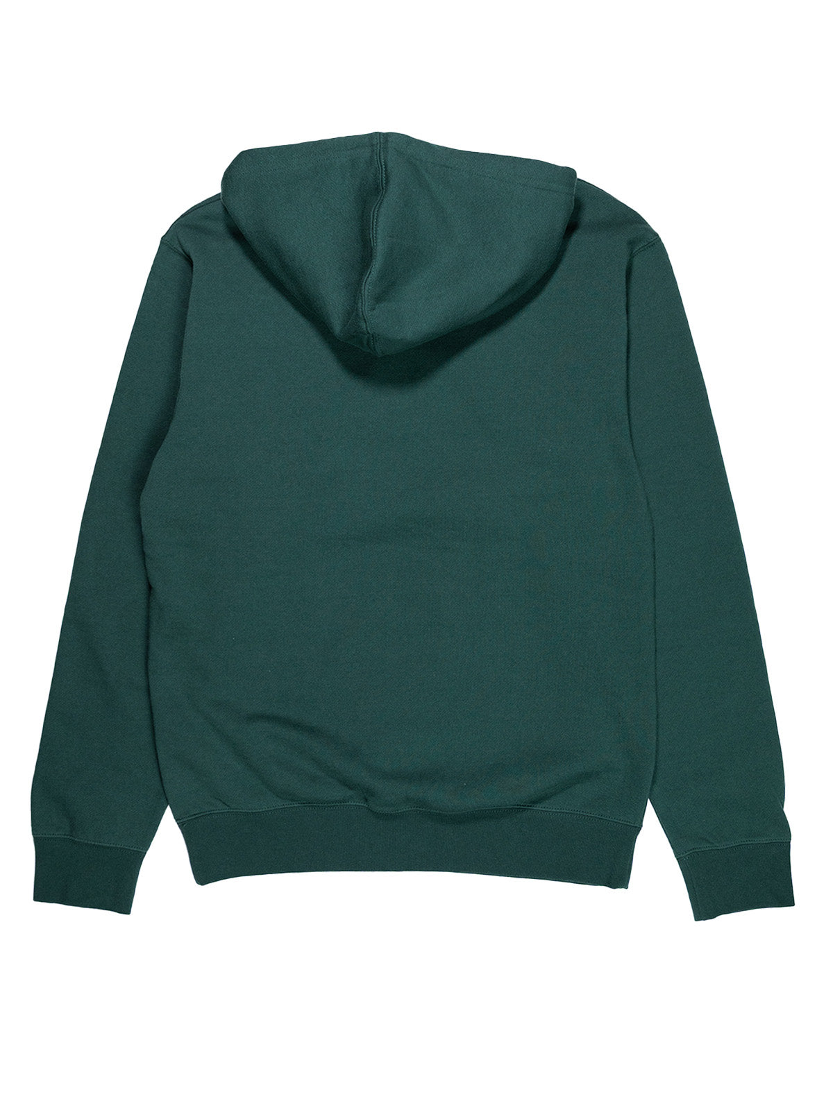 Cursive Embroidered Hoodie - Alpine Green