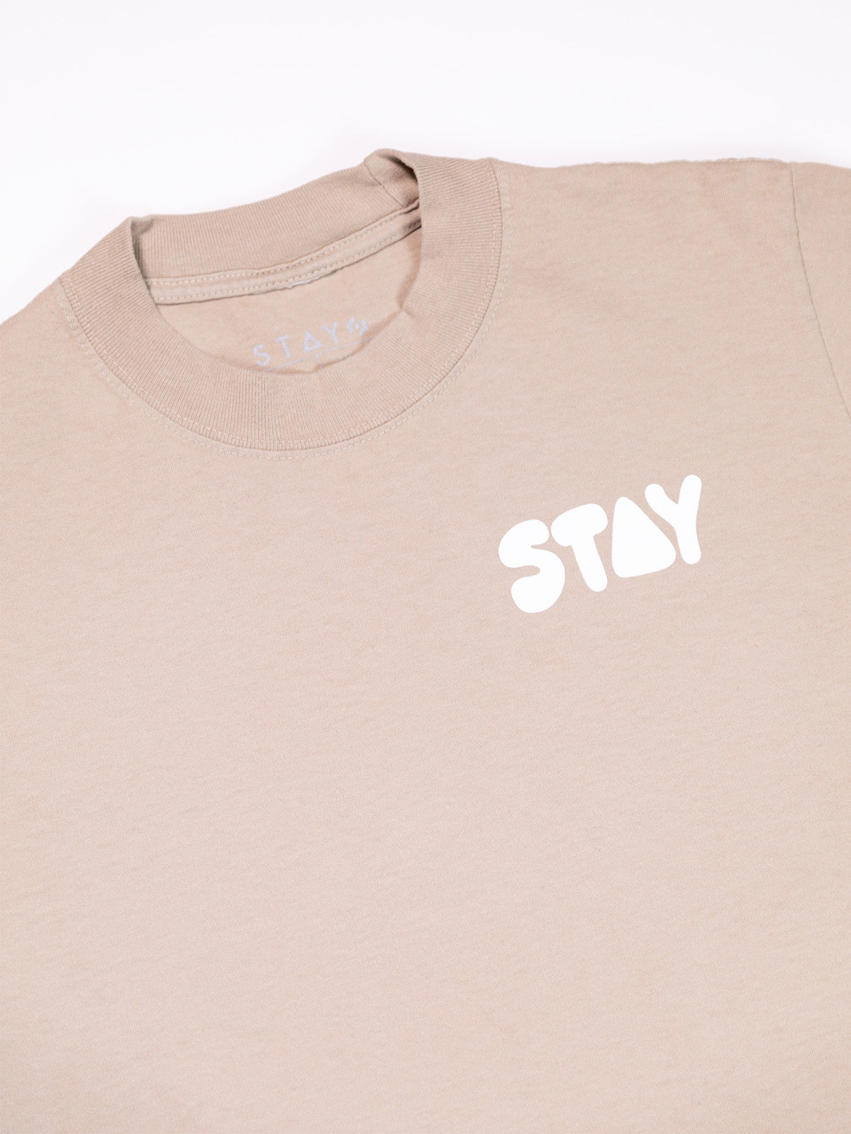 Keep On Trying Oversized Tee - Oatmeal