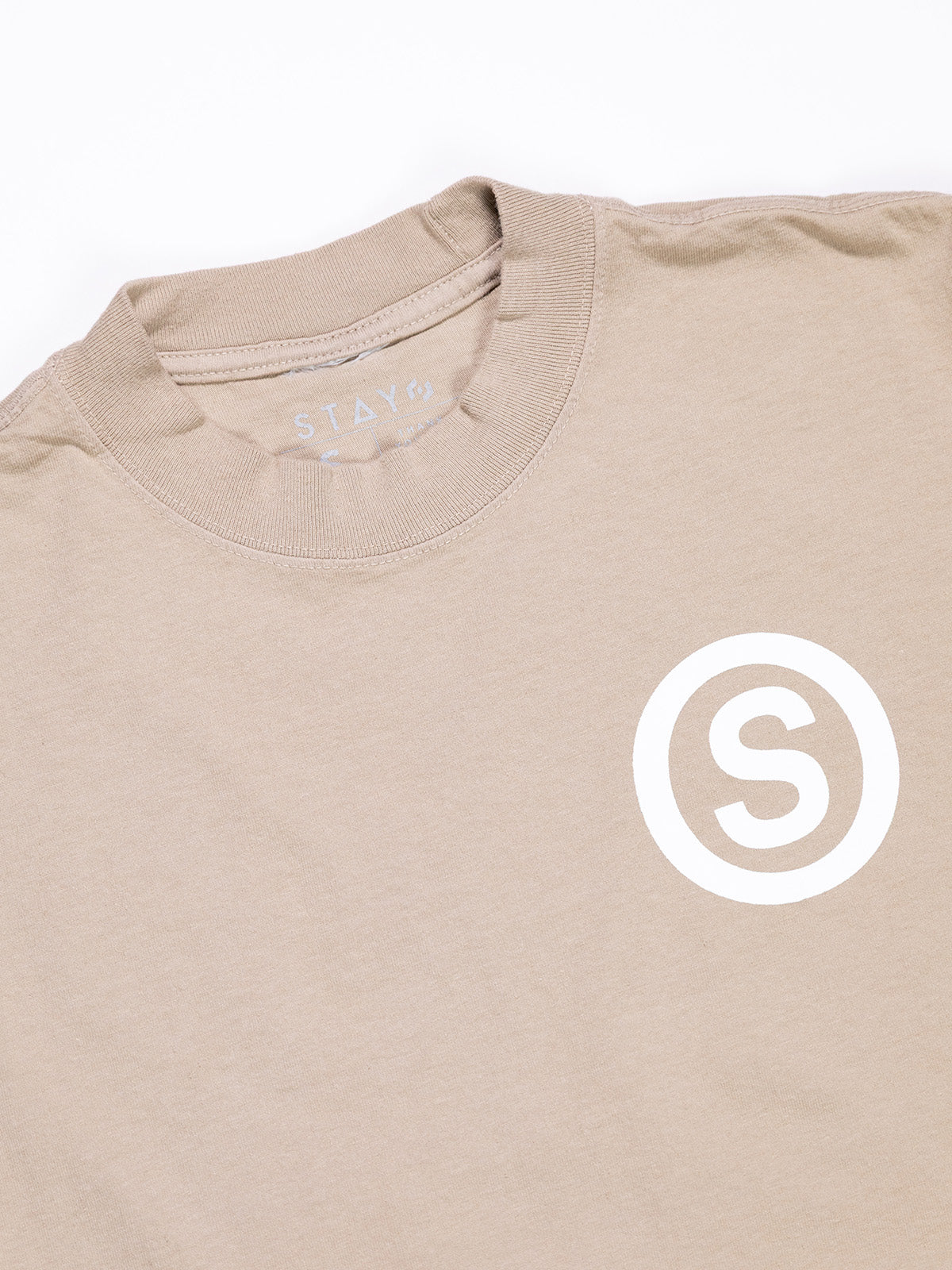 Life Is What You Make It Oversized Tee - Oatmeal