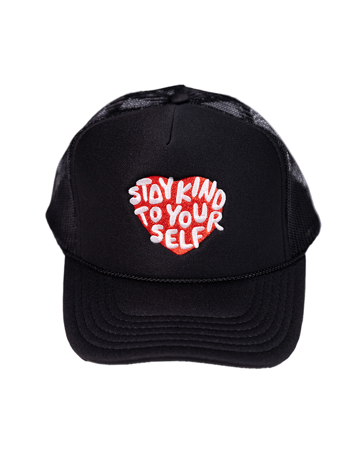 Self Love Trucker Hat - Black