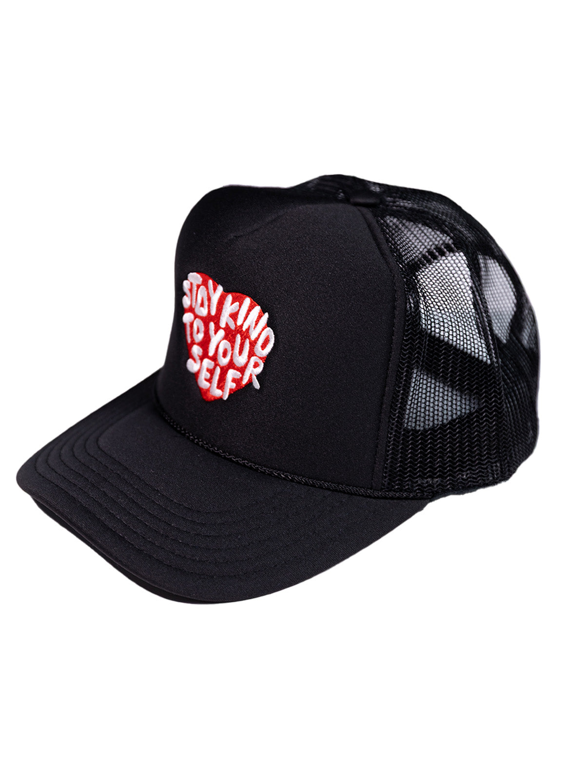 Self Love Trucker Hat - Black