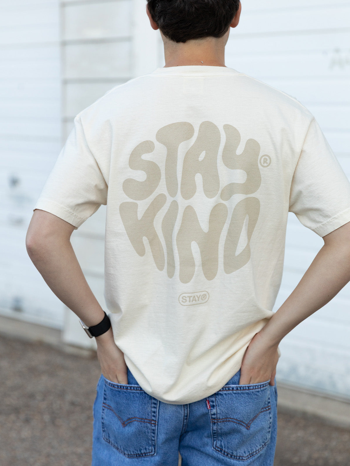 Stay Kind Remix Tee - Ivory