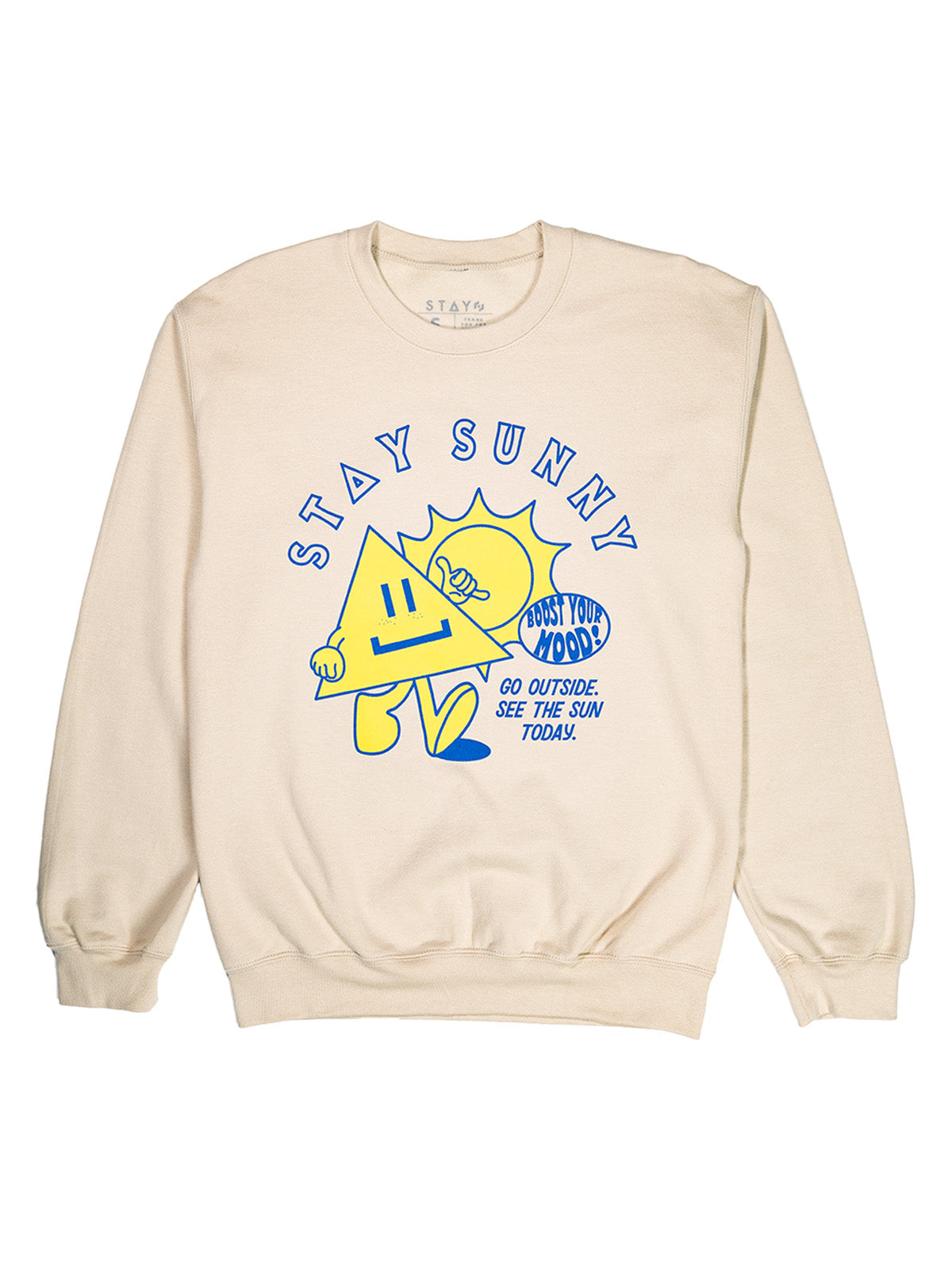 Stay Sunny Sweatshirt - Sand
