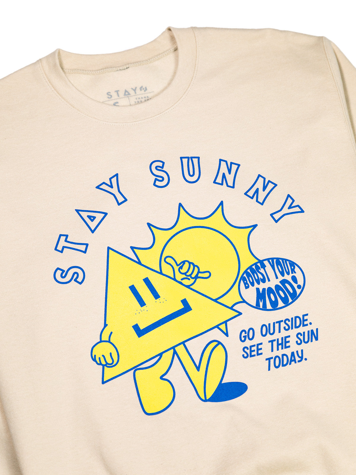 Stay Sunny Sweatshirt - Sand