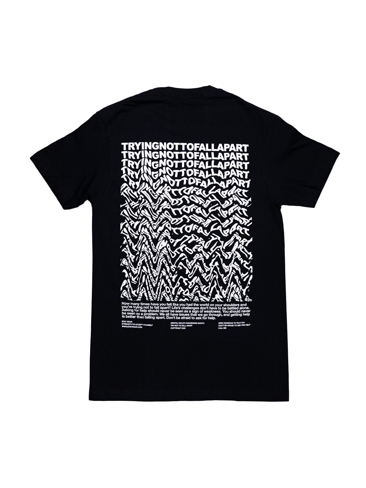 Trying Tee - Black