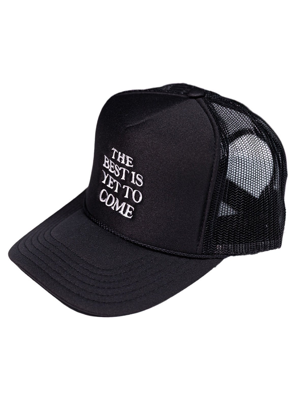 The Best is Yet to Come Trucker Hat - Black