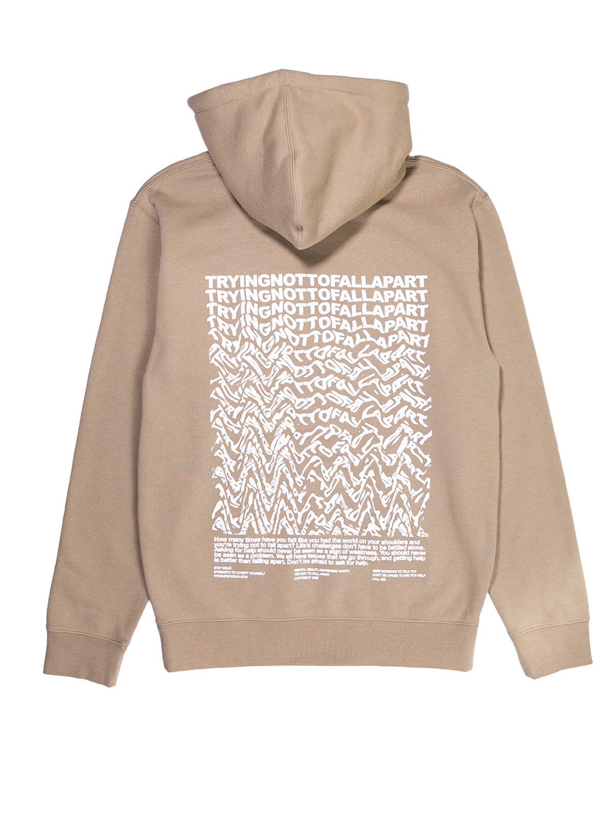 Trying Hoodie - Sand