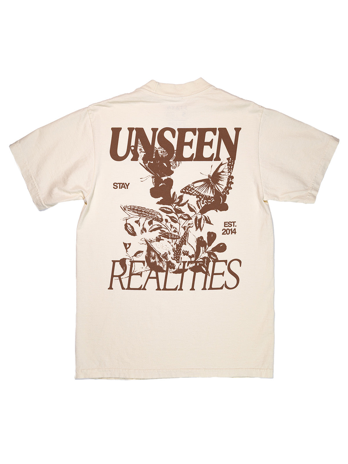Unseen Realities Oversized Tee - Cream
