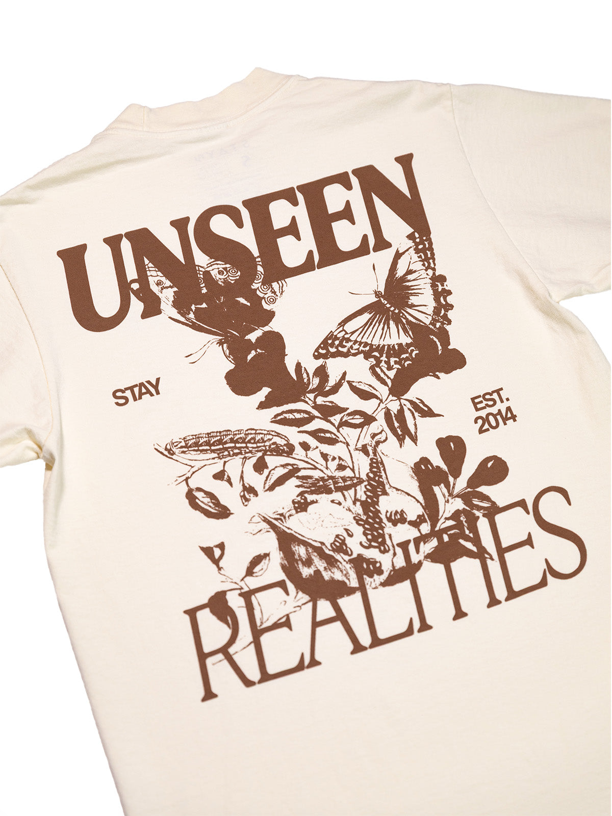 Unseen Realities Oversized Tee - Cream