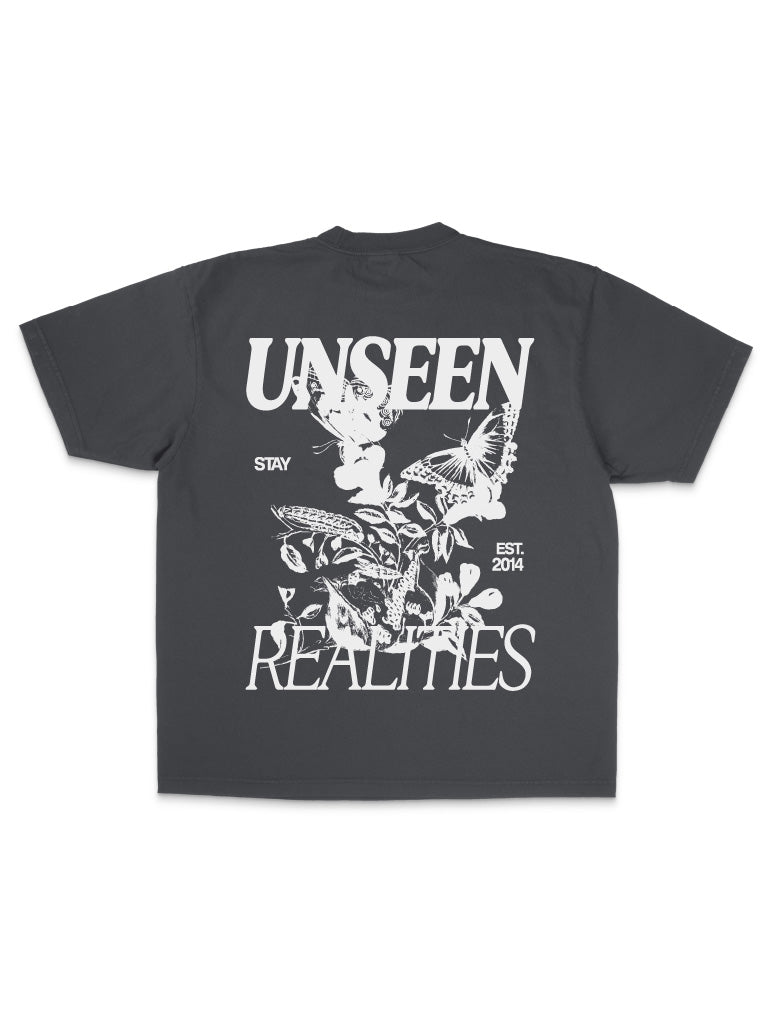 Unseen Realities Oversized Tee - Pepper