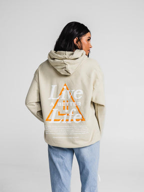 Pull up Grey Hoodie | Live a Better Life Hoodie | STAY WEAR